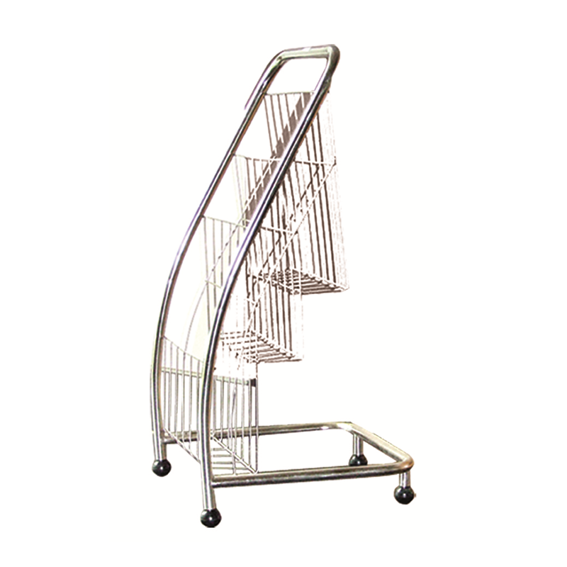 Kệ báo 4 tầng inox