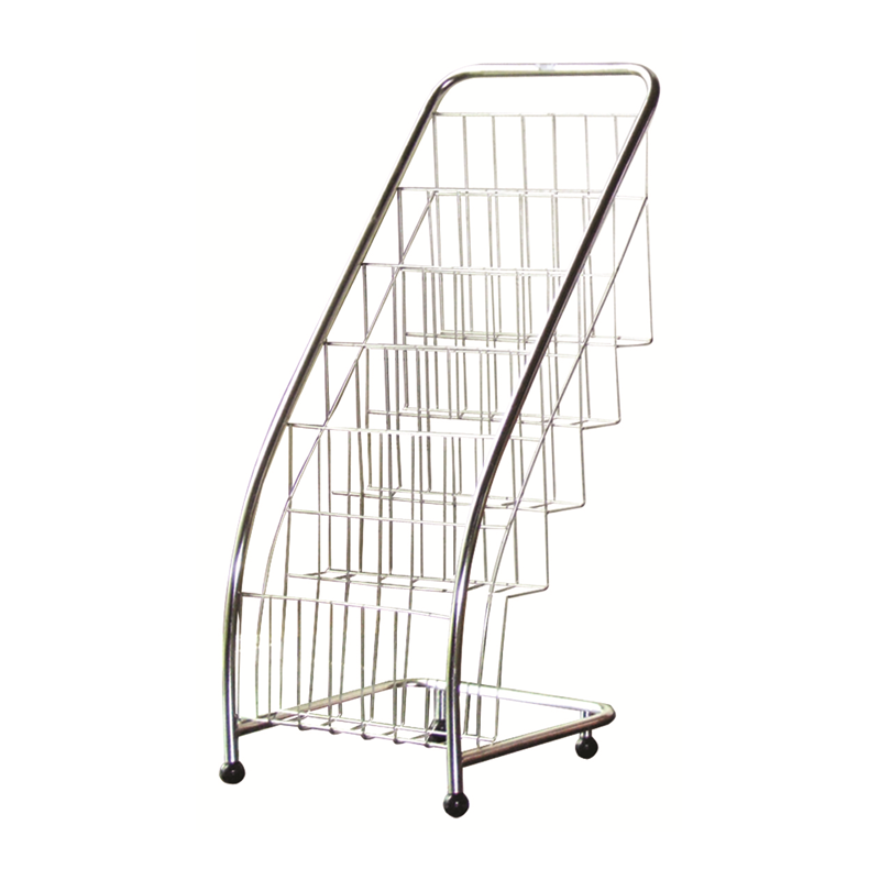 Kệ báo 5 tầng inox