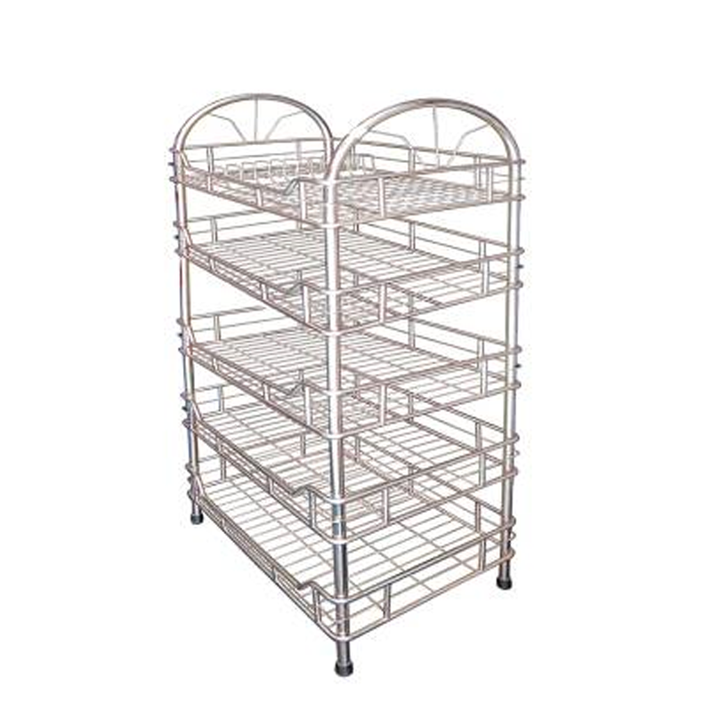 Kệ vòng cung 5 tầng inox