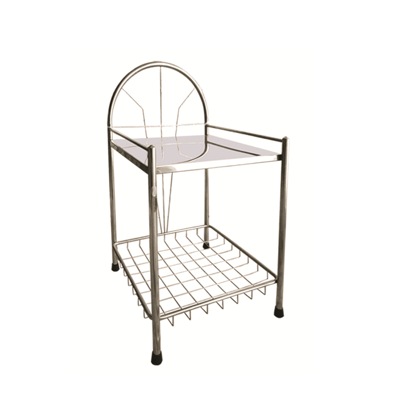 Kệ điện thoại 2 tầng inox