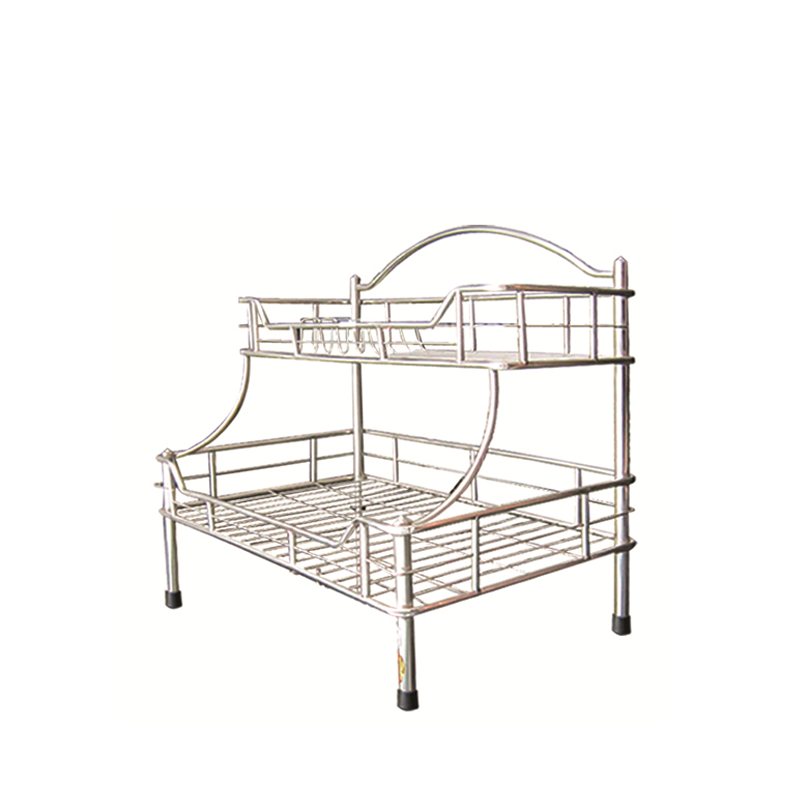 Kệ bậc cấp 2 tầng inox