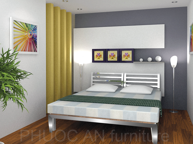 Giường song ngang inox