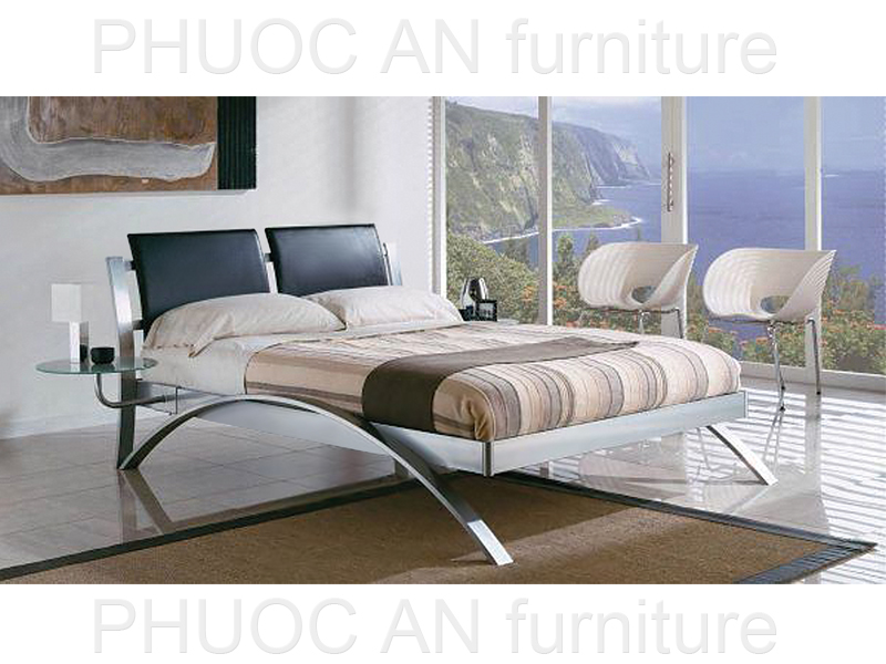 Giường vòng cung inox